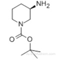 1-пиперидинкарбоновая кислота, 3-амино-, 1,1-диметилэтиловый эфир, (57187985,3R) - CAS 188111-79-7